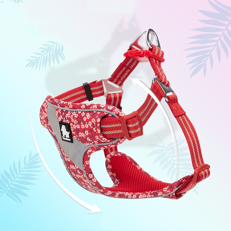 The Pet Porch Chest Strap Pet Outdoor Travel Traction | Nylon Pet Harness