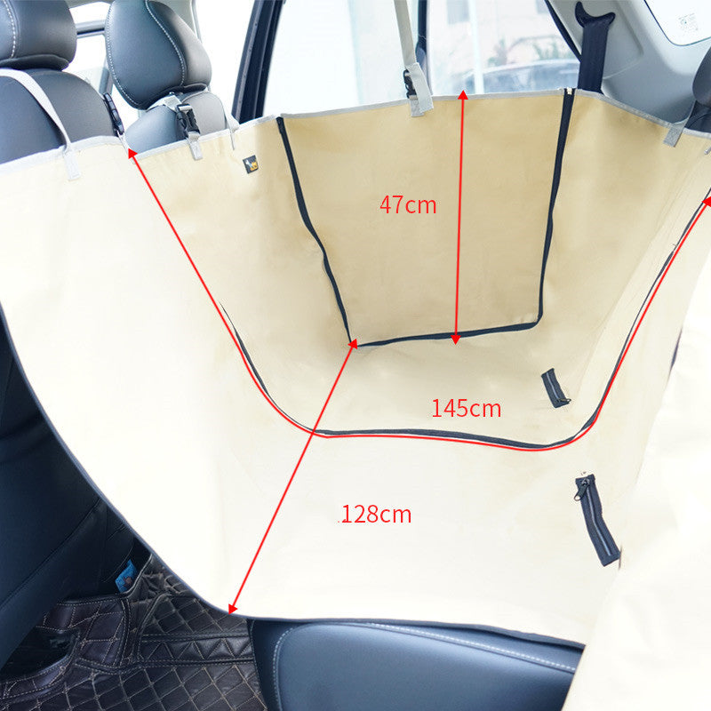 Pet Car Mat, Rear Seatcar Mat Large Dog Rear Sleepingdog Safety Seatdog Caranti-dirty