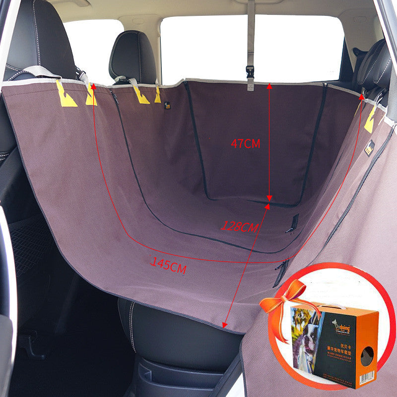 Pet Car Mat, Rear Seatcar Mat Large Dog Rear Sleepingdog Safety Seatdog Caranti-dirty