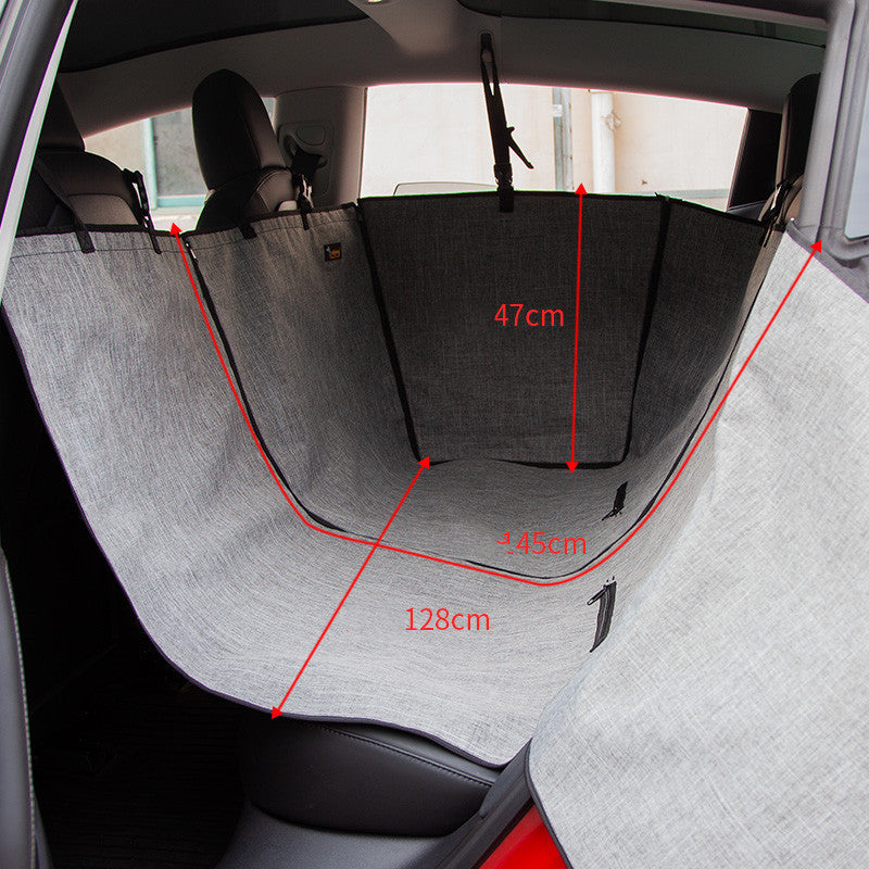 Pet Car Mat, Rear Seatcar Mat Large Dog Rear Sleepingdog Safety Seatdog Caranti-dirty
