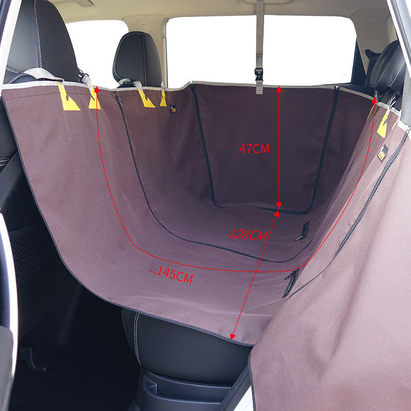 Pet Car Mat, Rear Seatcar Mat Large Dog Rear Sleepingdog Safety Seatdog Caranti-dirty