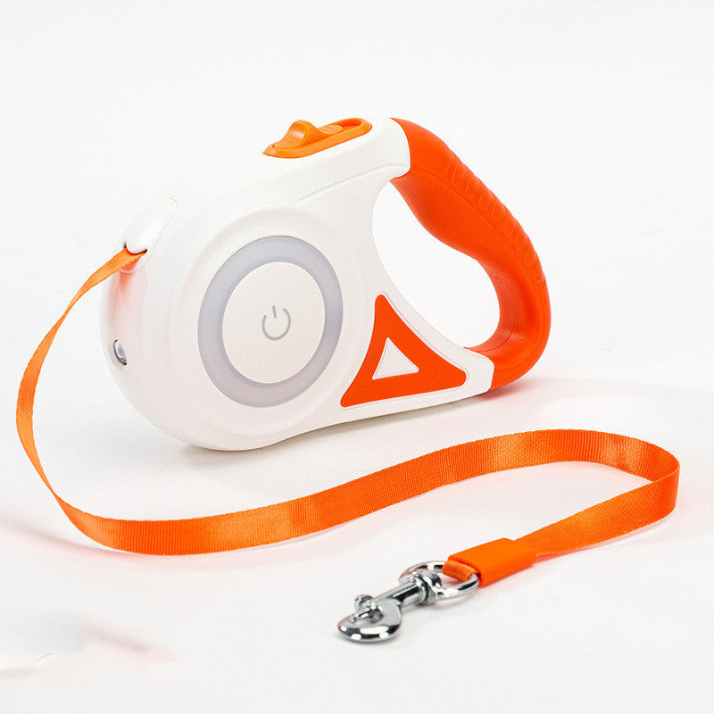 The Pet Porch Retractable Dog Leash & Collar for Small & Medium Pets | Automatic Traction Rope