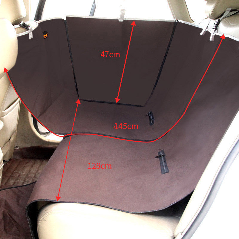Pet Car Mat, Rear Seatcar Mat Large Dog Rear Sleepingdog Safety Seatdog Caranti-dirty