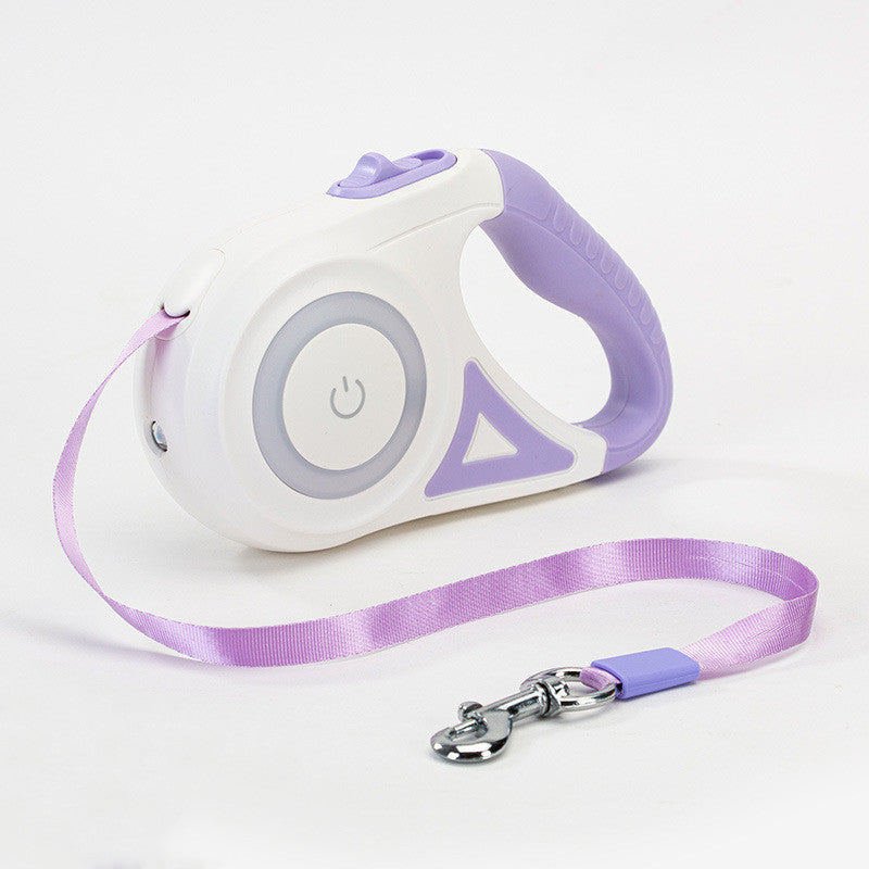The Pet Porch Retractable Dog Leash & Collar for Small & Medium Pets | Automatic Traction Rope